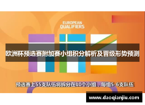 欧洲杯预选赛附加赛小组积分解析及晋级形势预测